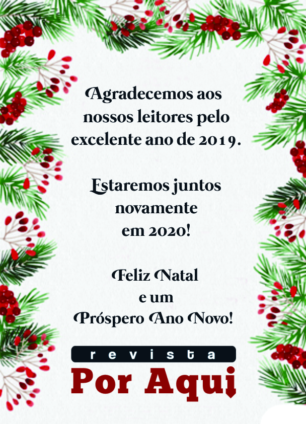 Feliz Natal e um próspero Ano Novo